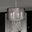 Lámpara colgante KRISTALL 4L con pantalla - Imagen 1