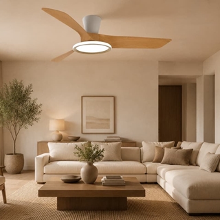 Ventilador V127 Acabado Madera - Imagen 2